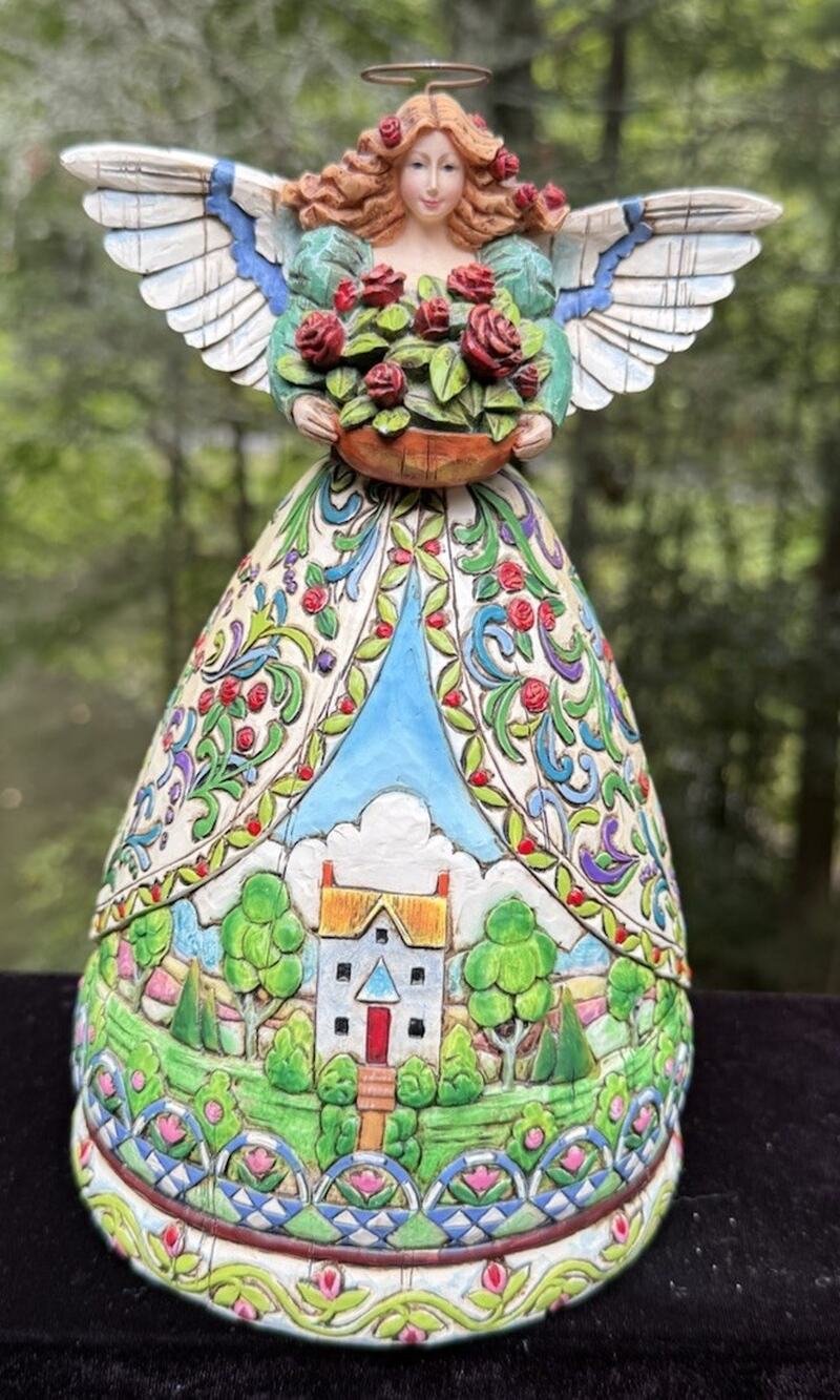 Jim Shore Heartwood Creek 2004 Summer Restores The Soul Angel Figurine EUC NoBox